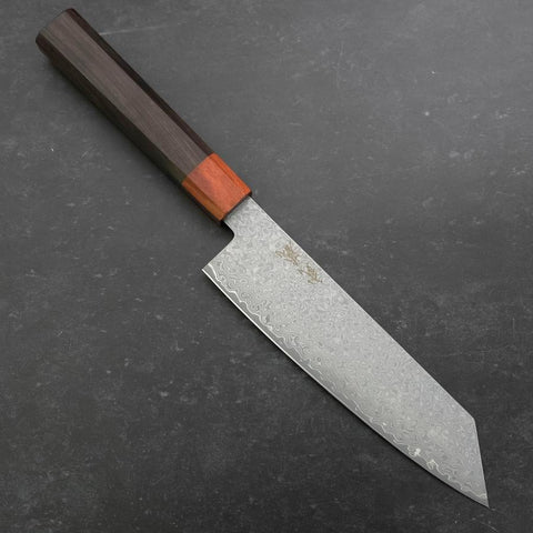 Bunka VG-10 Damas Manche en Ébène et Bois de Rose 180mm-[Musashi]-[Couteaux de cuisine japonais]