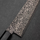 Bunka VG-10 Damas Noir Manche en Bois de Rose 180mm-[Musashi]-[Couteaux de cuisine japonais]