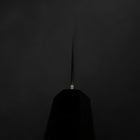 Bunka VG-10 Damas Noir Manche en Bois de Rose 180mm-[Musashi]-[Couteaux de cuisine japonais]