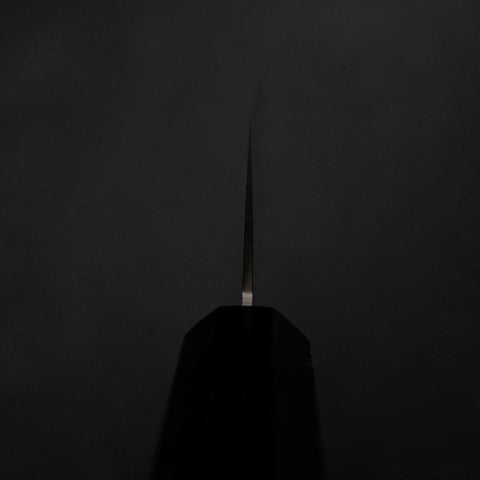 Bunka VG-10 Damas Noir Manche en Bois de Rose 180mm-[Musashi]-[Couteaux de cuisine japonais]