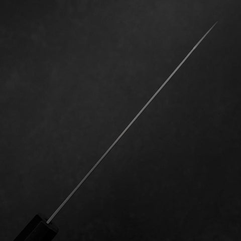 Bunka VG-10 Damas Noir Manche en Bois de Rose 180mm-[Musashi]-[Couteaux de cuisine japonais]