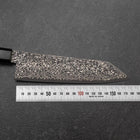 Bunka VG-10 Damas Noir Manche en Bois de Rose 180mm-[Musashi]-[Couteaux de cuisine japonais]