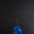 Bunka VG-10 Damascus Ocean Blue Handle 180mm-[Musashi]-[Japanese-Kitchen-Knives]