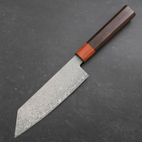 Bunka VG-10 Damascus Shitan Ebony Handle 165mm-[Musashi]-[Couteaux de cuisine japonais]