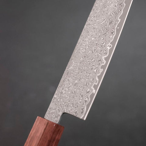 Bunka VG-10 Damascus Shitan Ebony Handle 165mm-[Musashi]-[Couteaux de cuisine japonais]