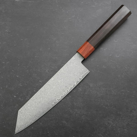 Bunka & Kiritsuke Petty VG-10 Damascus Shitan Ebony Sakura Set-[Musashi]-[Japanese-Kitchen-Knives]