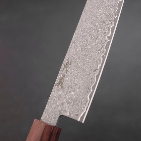 Bunka & Kiritsuke Petty VG-10 Damascus Shitan Ebony Sakura Set-[Musashi]-[Japanese-Kitchen-Knives]