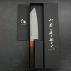 Bunka VG-10 Damascus Shitan Ebony Handle 180mm (7”)-[Musashi]-[Japanese-Kitchen-Knives]