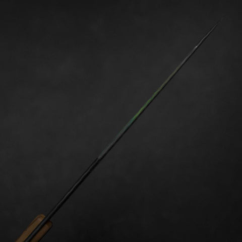 Bunka VG-10 Miroir Damas Manche en Olivier 180mm - Arc-en-Ciel-[Musashi]-[Couteaux de cuisine japonais]