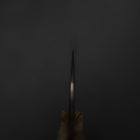 Bunka VG-10 Miroir Damas Manche en Olivier 180mm - Marron-[Musashi]-[Couteaux de cuisine japonais]