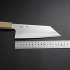 Bunka VG-10 Poli Manche Urushi Blanc 165mm-[Musashi]-[Couteaux de cuisine japonais]