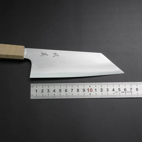 Bunka VG-10 Poli Manche Urushi Blanc 165mm-[Musashi]-[Couteaux de cuisine japonais]