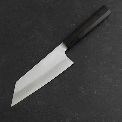 Bunka VG-10 Poli Manche en Buffle et Ébène 165mm-[Musashi]-[Couteaux de cuisine japonais]
