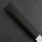 Bunka VG-10 Poli Manche en Buffle et Ébène 165mm-[Musashi]-[Couteaux de cuisine japonais]