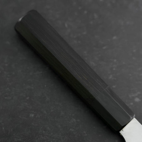 Bunka VG-10 Poli Manche en Buffle et Ébène 165mm-[Musashi]-[Couteaux de cuisine japonais]