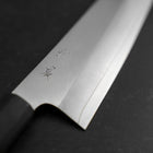 Bunka VG-10 Polished Buffalo Ebony Handle 165mm-[Musashi]-[Japanese-Kitchen-Knives]