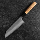 Bunka VG-10 Tsuchime Damas Manche en Buffle et Noyer 165mm-[Musashi]-[Couteaux de cuisine japonais]