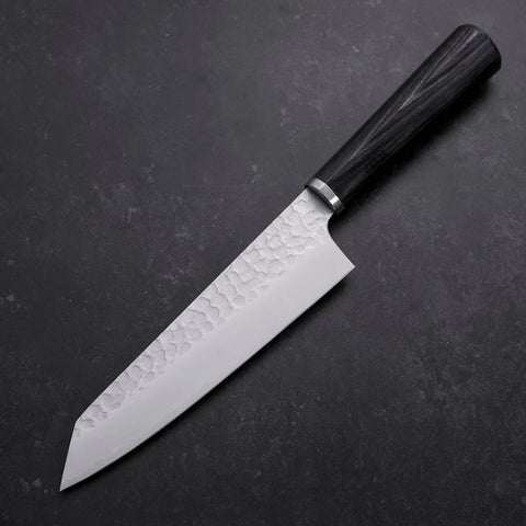 Bunka VG-10 Tsuchime Manche Oval Pourpre 165mm-[Musashi]-[Couteaux de cuisine japonais]