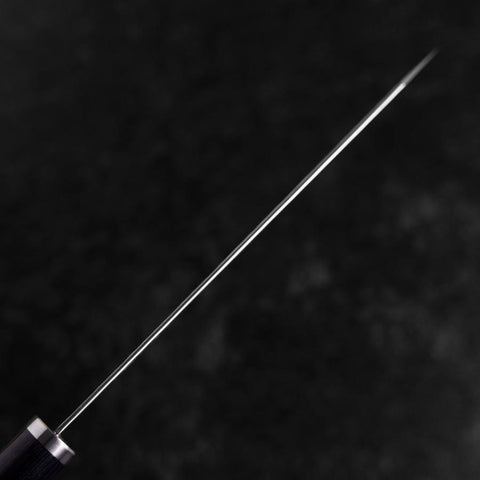 Bunka VG-10 Tsuchime Manche Oval Pourpre 180mm-[Musashi]-[Couteaux de cuisine japonais]
