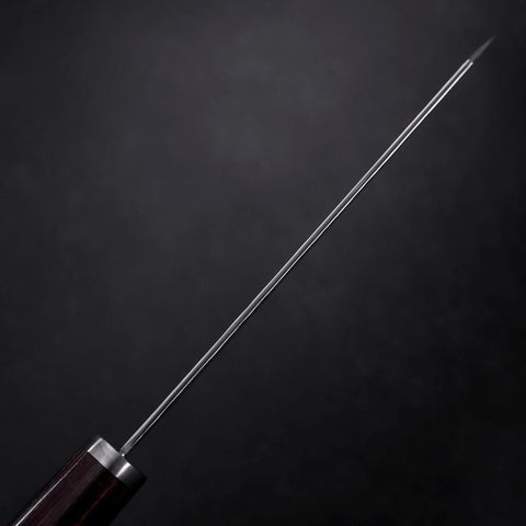 Bunka VG-10 Tsuchime Manche Oval en Acajou 165mm-[Musashi]-[Couteaux de cuisine japonais]