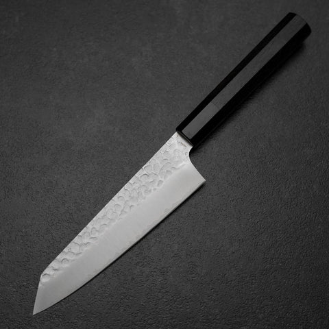 Bunka VG-10 Tsuchime Manche en Buffle et Ébène 165mm-[Musashi]-[Couteaux de cuisine japonais]