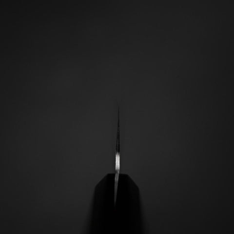 Bunka VG-10 Tsuchime Manche en Buffle et Ébène 165mm-[Musashi]-[Couteaux de cuisine japonais]