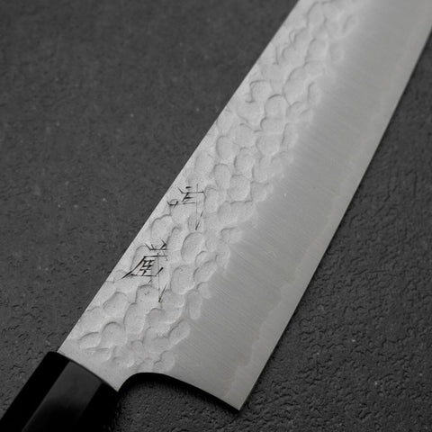 Bunka VG-10 Tsuchime Manche en Buffle et Ébène 180mm-[Musashi]-[Couteaux de cuisine japonais]