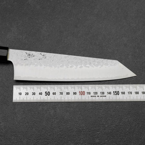 Bunka VG-10 Tsuchime Manche en Buffle et Ébène 180mm-[Musashi]-[Couteaux de cuisine japonais]