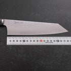 Bunka VG-10 Tsuchime Manche en Cerisier Anthracite 180mm-[Musashi]-[Couteaux de cuisine japonais]