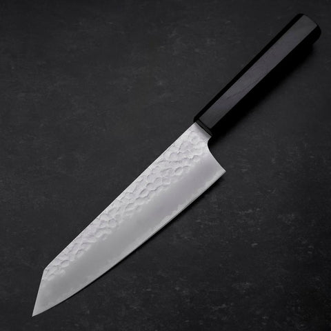 Bunka VG-10 Tsuchime Manche en Ébène 180mm-[Musashi]-[Couteaux de cuisine japonais]