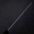 Bunka VG-10 Tsuchime Manche en Ébène 180mm-[Musashi]-[Couteaux de cuisine japonais]