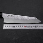 Bunka VG-10 Tsuchime Manche en Ébène 180mm-[Musashi]-[Couteaux de cuisine japonais]