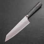 Bunka VG-10 Tsuchime Oval Charcoal Handle 165mm (6.5”)-[Musashi]-[Couteaux de cuisine japonais]
