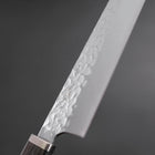 Bunka VG-10 Tsuchime Oval Charcoal Handle 165mm (6.5”)-[Musashi]-[Couteaux de cuisine japonais]
