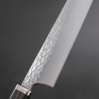 Bunka VG-10 Tsuchime Western Purple Handle 180mm-[Musashi]-[Couteaux de cuisine japonais]
