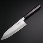 Bunka White Steel #2 Bokashi Manche en Buffle et Ébène 165mm-[Musashi]-[Couteaux de cuisine japonais]