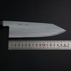 Bunka White Steel #2 Bokashi Manche en Buffle et Ébène 165mm-[Musashi]-[Couteaux de cuisine japonais]