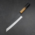 Bunka White Steel #2 Kurouchi Manche Yaki Urushi 165mm-[Musashi]-[Couteaux de cuisine japonais]