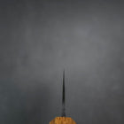 Bunka White Steel #2 Kurouchi Manche Yaki Urushi 165mm-[Musashi]-[Couteaux de cuisine japonais]