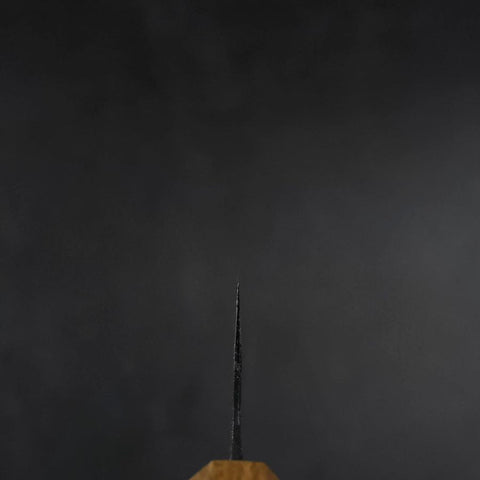 Bunka White Steel #2 Kurouchi Manche en Chêne 165mm-[Musashi]-[Couteaux de cuisine japonais]