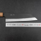 Bunka White Steel #2 Kurouchi Manche en Chêne 165mm-[Musashi]-[Couteaux de cuisine japonais]