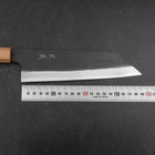Bunka White Steel #2 Kurouchi Oak Handle 190mm (7.5”)-[Musashi]-[Couteaux de cuisine japonais]