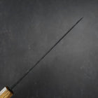 Bunka White Steel #2 Kurouchi Manche Yaki Urushi 165mm-[Musashi]-[Couteaux de cuisine japonais]