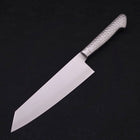Bunka knife VG-5 Poli Inox Intégral Manche Occidental 190mm-[Musashi]-[Couteaux de cuisine japonais]