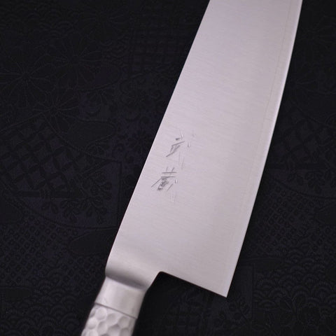 Bunka knife VG-5 Poli Inox Intégral Manche Occidental 190mm-[Musashi]-[Couteaux de cuisine japonais]