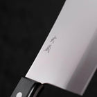 Chopper Molybdenum Polished Black Handle 150mm (5.9”)-[Musashi]-[Couteaux de cuisine japonais]