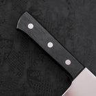 Chopper Molybdenum Polished Black Handle 150mm (5.9”)-[Musashi]-[Couteaux de cuisine japonais]