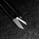 Ciseaux de Broderie Polis Noirs 105mm-[Musashi]-[Couteaux de cuisine japonais]