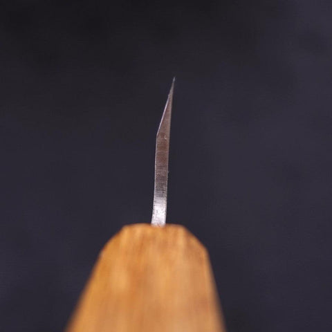 Couteau Deba VG-10 Nashiji Manche Yaki. Urushi 105mm-[Musashi]-[Couteaux de cuisine japonais]