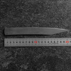 Couteau Kiridashi Blue Steel #1 Poli Manche en Acier Inoxydable 55mm avec Coffret en Bois de Paulownia-[Musashi]-[Couteaux de cuisine japonais]